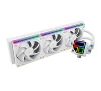 TR -Refroidisseur d'eau pour processeur Infinity 360 blanc, avec trois ventilateurs PWM Infinity Mirror PWM de 124 mm, pour Intel 1150/1151/1200/2011/1700/1851 et AMD/AM4/AM5, radiateur de