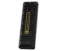 TR-Thermalright HR-EB108 PRO+ 20G Black SSD Boîtier de disque dur | Prend en charge M Key & B&M Key/2230/2242/2260/2280, boîtier SSD externe