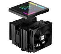 TR-Thermalright Peerless Assassin 140 Refroidisseur de processeur numérique, double tour avec 6 caloducs, double ventilateur PWM 1850 tr/min, couvercle supérieur de carte d'affichage numérique, pour