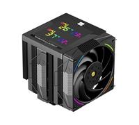 TR-Thermalright Phantom Spirit 120 Digital EVO CPU Kühler, Doppelturm mit 7 Wärmerohren, Dual PWM-Lüfter-2150RPM, Digital Display Board Top Cover, für AM5/AM4, Intel lga1851/1700/115x, Schwarz