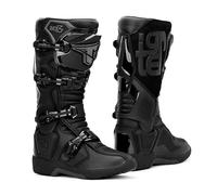 TR Tiger MX3 Bottes de moto tout-terrain anti-chute Lindau ADV Rally Activity Shaft Bottes d'équitation montantes pour adulte, noir, 41 EU