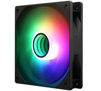 TR TL-C12B-S V3 Ventilateur de boîtier 120mm ARGB CPU Cooler Fan est livré avec effet de lumière miroir ARGB, Ventilateur silencieux PC PWM avec vitesse de 1500 tr/min