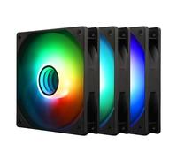 TR TL-C12B-S V3 x3 CPU Case Fan 120mm ARGB Fan ARGB Mirror Light Effect, 4pin PWM Silent Computer Cooler Fan,Quiet CPU PC （3 packs)