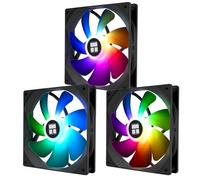 TR TL-C14C-S Refroidisseur Haute Performance 1500 tr/min, Ventilateur de CPU PWM à 4 Broches avec Roulement S-FDB, 3 Packs (140 mm, ARGB)