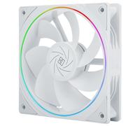 TR TL-S12RW CPU Fan 120mm Reverse Fan Case Cooler Fan Viene fornito con illuminazione ARGB, Ventola di raffreddamento CPU con velocità di 1500 giri/min, Ventola silenziosa per computer PWM PC bianca