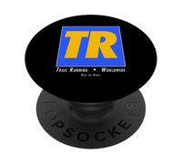 TR Trail Running Funny Outdoor Runner Randonnée Entraînement PopSockets PopGrip Adhésif