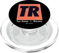 TR Trail Running Funny Outdoor Runner Randonnée Entraînement PopSockets PopGrip pour MagSafe