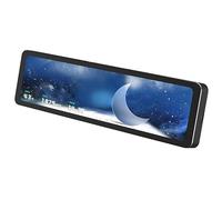 TR Trofeo Vision 11.3 Écran LCD noir, résolution 1920 x 400, commutation entre plusieurs images/vidéos dynamiques, écran magnétique 11,3 pouces, personnalisation de l'écran/vidéo
