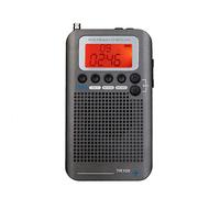 Tr105 Radio complète de l'avion Radio Portable FM/AM/SW/CB/Air/VHF Bande du Monde récepteur avec LCD Affichage du réveil