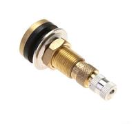 TR618A Tige de valve agricole pour pneus sans chambre à air en laiton et caoutchouc Compatible avec les tailles de pneus de tracteur courantes