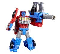 Transformers CYBERWORLD, Figurine Cyber Changers Optimus Prime en Armure