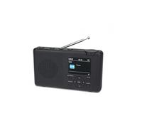 Reflexion TRA23DAB/GR Radio de table DAB+, DAB, FM DAB+, FM rechargeable anthracite, gris