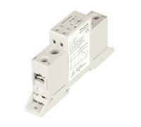 TRA48D10K AC SSR Solid State Relay Din Rail Holder 10A 42-480VAC Ouput Input 5V 12V 24V 32VDC LED Signal Remote Control Relay Controls Relays