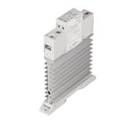 TRA48D25M 25A AC Heat Sink Solid State Relay Din Rail SSR 5V 12V 24V 32VDC Input 42-480VAC Output Smart LED Signal Relay Unit