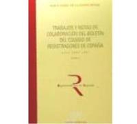 Trabajos Y Notas De Colaboración Del Boletín Del Colegio De Registradores De España - Iglesia Monje, María Isabel de la Iglesia Monje, María Isabel De La (Auteur)