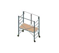 Facal - Echafaudage Professionnel pliable en Aluminium Haut. de travail 2,80 m - PIEGO-SP