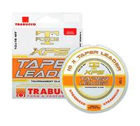 Trabucco Ligne de Pêche Shock Leader XPS Taper Leader Bas de Ligne Coniques 15 m 0.20-0.57 mm Surf Fluorocarbone Conique Bobine Mer Surfcasting Carpe