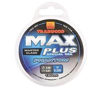 Trabucco Max Plus Phantom 0.45 mm 15 kg 150 m Nylon Ligne de Pêche Monofilament Fil Mer Eau Douce Spinning Carnassiers