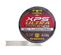 Trabucco XPS Ultra Strong FC 403 T-Force 50 m 0.164 mm Fluorocarbone Ligne de Pêche Invisible Mer Eau Douce Spinning Carnassiers
