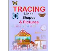 "Trace and Learn: Fun Lines & Shapes Workbook for Kids Ages 3-5 Years