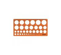 Maped Normographe Trace‑Cercles Technic – 39 cercles 1–35 mm, règle 22 cm, antichoc, pour tout âge