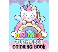 Trace & Color Animals: Fun Learning for age 3-5: Easy-to-trace letters and adorable animals to color, perfect for kids aged 3-5, engaging in screen-free fun while developing early skills