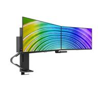 Ergotron Support moniteur TRACE Double – Bras bi‑écran VESA 2×27″ 1,8–4,9 kg Noir mat (45-631-224)