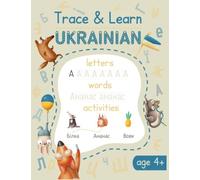 Trace & Learn Ukrainian: Ukrainian Handwriting Practice - Lots of Ukrainian Word Tracing, Letter Tracing, and other Activities for Kids