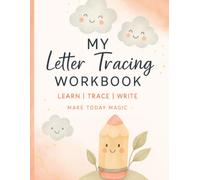 Trace Letters: An Easy Alphabet Workbook for Early Writing, Letter Recognition, and Fine Motor Skills | Kids Ages 3-7 | Glossy Cover