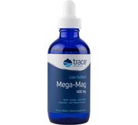 Trace Minerals, Mega-Mag, 400 mg, Paquet Double 2 x 118 ml, Magnésium, Sans Soja, Sans Gluten, Sans OGM, Vegan