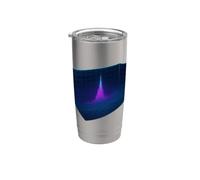 Tracé radio analyseur de spectre Gobelet isotherme en acier inoxydable double paroi