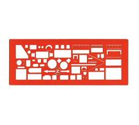 MINERVA Trace symbole ARCHITECTOGRAPHE Echelle 1/100e N°10