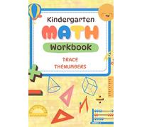 Trace the number: Number Tracing book for Preschoolers . Math Activity Book for Kindergarten