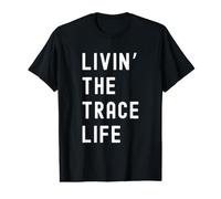 Trace Vivant la Vie de Trace Nom Amusant T-Shirt Graphique avec Valeur