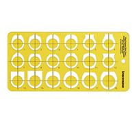 Traceease Anneau à Vue latérale Bijoux Modèles Outils de dessin Design Pochoirs bijoux