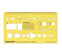 Traceease Dessin De Modèle De Porte Logique Élaboration Électrique Pochoir, Modèle Conception Règle De Mesure
