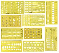 Traceease Lot de 10 pochoirs multi-usages pour bijoux