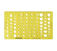 Traceease Plusieurs Poires/Baguette/Coeurs De Modèles De Bijoux Guide De Pierres Précieuses Rédaction Des Pochoirs De Conception D'Outils