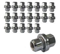 TRACER 20x Écrou de Roue M14x1.5 embase Plat 34mm | Hex 22mm Compatible avec Land Rover Defender 110 4WD L663 Defender 110 Stat
