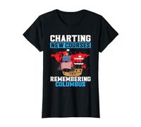 Tracer de Nouveaux Parcours se Souvenir du Jour de Colomb T-Shirt