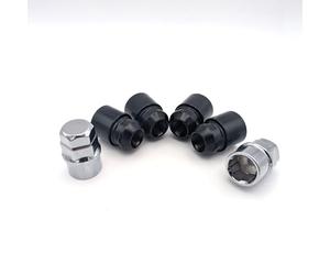 TRACER Écrous de fermeture de jante M12x1.5 conique 60°, 34mm, clés 19/21, 2 pièces, compatibles Ford, Chrysler, Toyota, Hyundai, Kia, Honda, Mazda