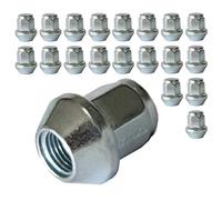 Tracer Ecrous de Roue M12 x 1,25 HEX17 Coniques - Lot de 20 pour Matiz Spark
