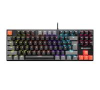 Tracer GAMEZONE Blade 87 Clavier Mécanique Gaming - Compact 87 Touches, Éclairage Arc-en-Ciel avec 6 Modes, Touches Multimédia, Anti-Ghosting
