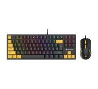 Tracer HORNET 87 Pack clavier souris Gaming USB QWERTY Anglais Noir et Jaune