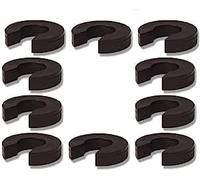 TRACER Limiteur de débattement à Ressort Stick-it 21mm Lot de 10, empêche Le Corps de heurter Les Roues