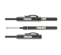 Tracer Lot de 2 marqueurs à pointe longue pour marquage des trous profonds avec étui et clip intégré pour pantalon/chemise