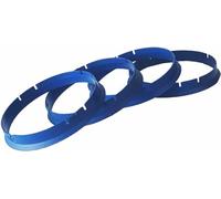TRACER Lot de 4 anneaux de centrage pour jantes en aluminium avec centrage de 63,3 mm sur 54,1 mm
