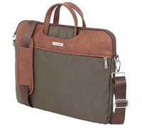 Tracer Sac pour Ordinateur Portable 15,6", Vert, Cuir PU