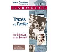 Traces de l'enfer - Ida Grinspan - Larousse - Poche - Scolaire / Universitaire