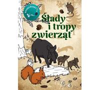 Traces et empreintes d'animaux. Livre de coloriage